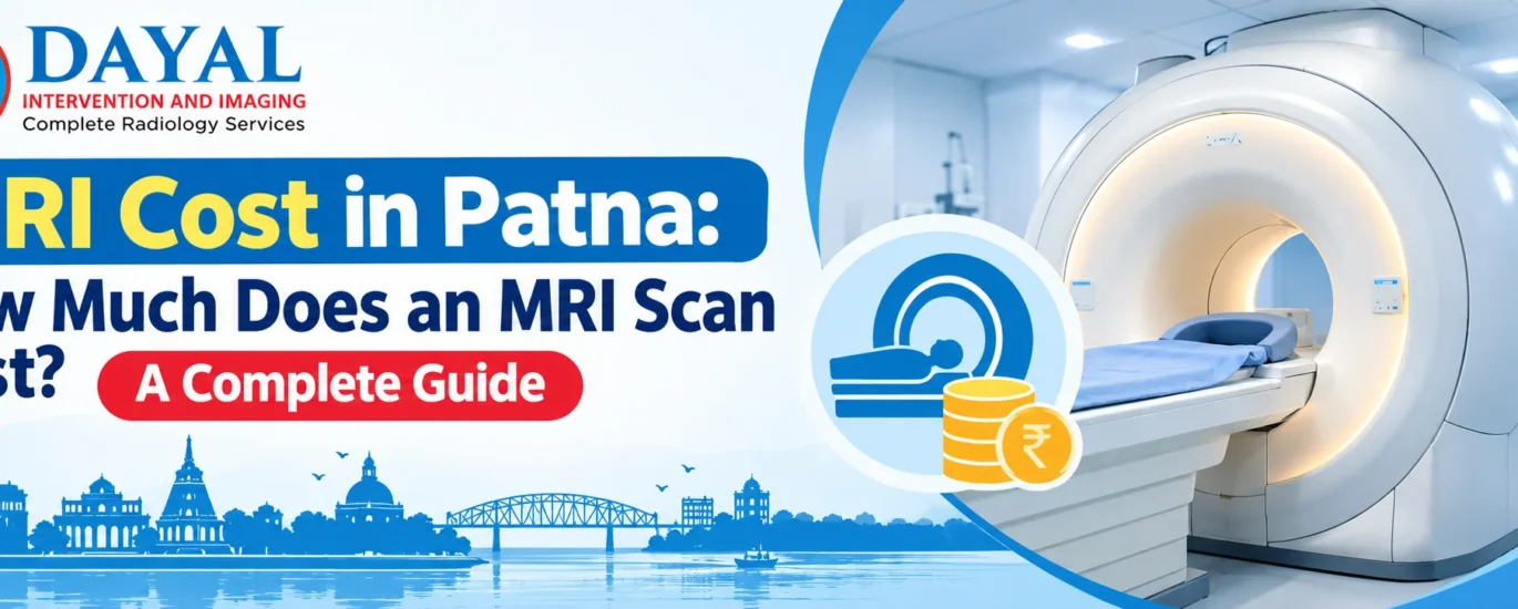 MRI scan machine at a diagnostic center in Patna